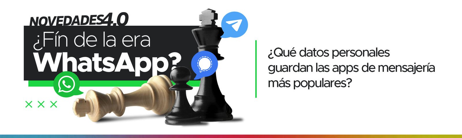 ⚠️ ¿Fin de la era WhatsApp?